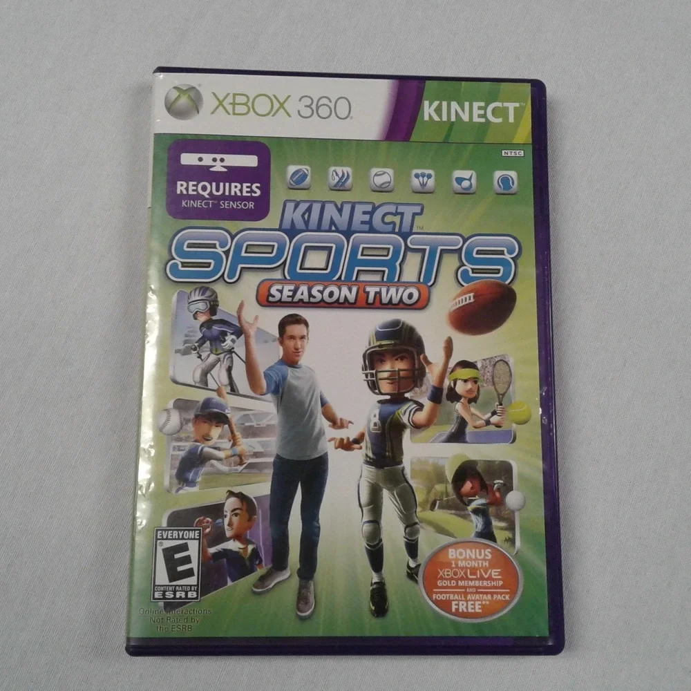 Kinect Sports: Season Two (Microsoft Xbox 360, 2011) Video Game